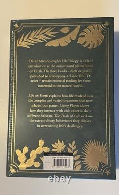 Sir David Attenborough Life Trilogy Box Set Signed 1st Edition HB Books