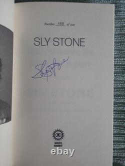 Sly stone signed book Thank You (Falettinme Be Mice Elf Again) SIGNED