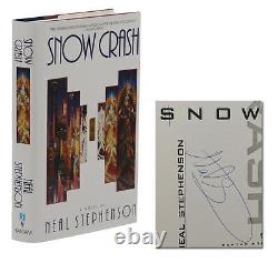 Snow Crash SIGNED by NEAL STEPHENSON First Edition 1st Printing 1992