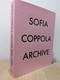 Sofia Coppola Signed Archive 1999-2023 Softcover 1st Edition Collectible