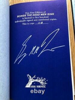 Songs the Dead Men Sing Signed by George R R Martin 1st Edition 113/500 RARE LTD