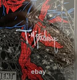 Spider-man #1 Torment Cgc Ss 9.8 Silver Cover Signed By Todd Mcfarlane