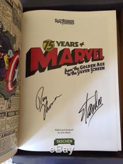 Stan Lee Signed Edition Taschen 75 Years of Marvel Mint Boxed