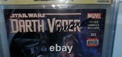 Star wars Darth Vader #3. 1st app of Dr. Aphra CBCS SS 9. 2 (Not CGC)