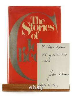Stathis Orphanos Association / Stories of John Cheever Signed 1st Edition 1978