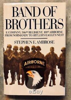 Stephen Ambrose BAND OF BROTHERS signed First Edition 1st Printing