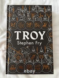 Stephen Fry Troy Exclusive Signed & Slipcased 1st Edition HB Book
