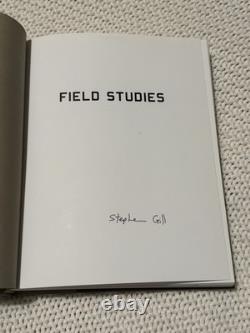 Stephen Gill Field Studies Signed 1st Edition HB Book
