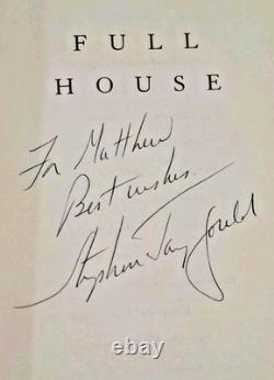 Stephen Jay Gould Full House, Inscribed Signed 1st First Edition Hardback Dust J
