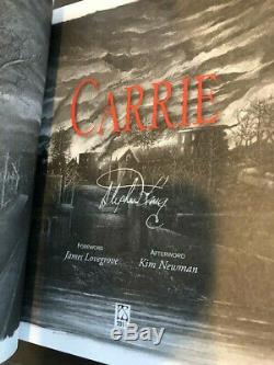 Stephen King, CARRIE Limited Edition, PS Publishing, SIGNED