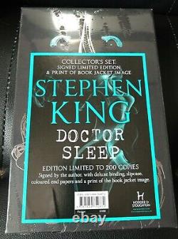 Stephen King Doctor Sleep Signed Limited Edition Hardback Book Sealed 1/200 Uk