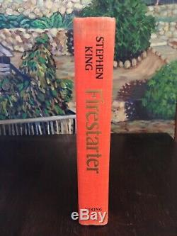 Stephen King Firestarter TRUE First Edition SIGNED (8/13/80) $13.95 VIKING