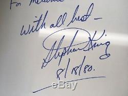 Stephen King Firestarter TRUE First Edition SIGNED (8/18/80) $13.95 VIKING