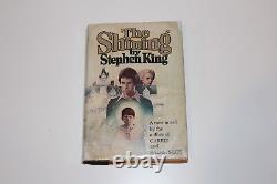 Stephen King Flat Signed'the Shining' 1st/1st Edition Printing Hc Book R49 Coa