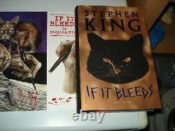 Stephen King If It Bleeds US1/1 CD Special in Slipcase + Signed #294 Dust Jacket