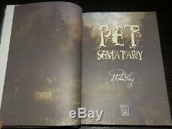 Stephen King Limited Edition Pet Sematary Signed 30th Anniversary Edition Mint