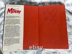 Stephen King Misery SIGNED 1st Edition 1987 withProof & Certificate! Autographed