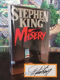 Stephen King Misery TRUE First Edition SIGNED (10/16/92) $18.95 VIKING