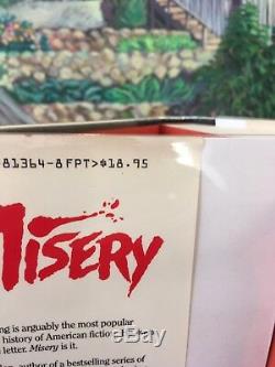 Stephen King Misery TRUE First Edition SIGNED (10/16/92) $18.95 VIKING