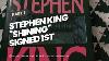 Stephen King Shining Signed 1st Edition 1977