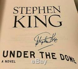 Stephen King Signed Autographed Book Under the Dome (1st ed.)