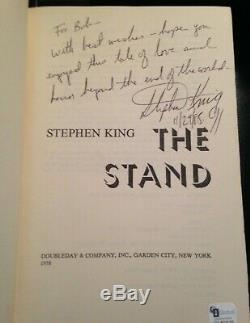 Stephen King Signed Dated Inscribed The Stand First Edition