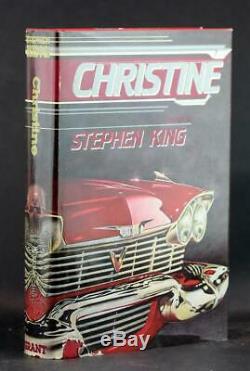 Stephen King Signed Limited Edition 1983 Christine Hardcover withDustjacket