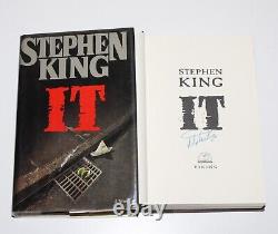 Stephen King Signed'it' 1st/1st First Edition Printing Book Novel Beckett Coa