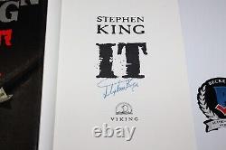 Stephen King Signed'it' 1st/1st First Edition Printing Book Novel Beckett Coa