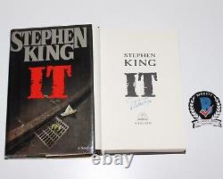 Stephen King Signed'it' 1st/1st First Edition Printing Book Novel Beckett Coa