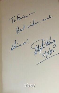 Stephen King, The Shining, 1st Edition, Signed, Books