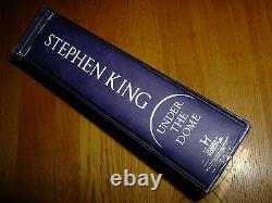 Stephen King-under The Dome-signed-1st Ltd Ed-2009-hb-f-still Sealed-f-v Rare