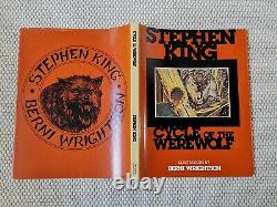 Stephen king signed cycle of the werewolf 1st limited trade edition with letter