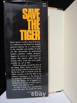 Steve Shagan. SAVE THE TIGER. Signed. 1st Edition. 1st printing. HCDJ. 1972