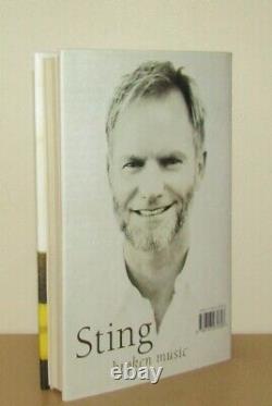 Sting Broken Music (A Memoir) Signed 1st/1st (2003 First Edition DJ)