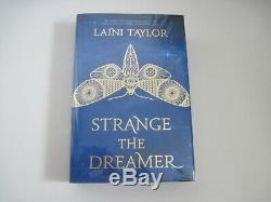 Strange the Dreamer Signed 1st first edition with blue edges Laini Taylor