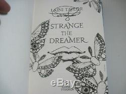 Strange the Dreamer Signed 1st first edition with blue edges Laini Taylor