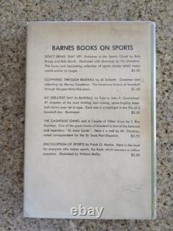 Strikeout Story - Signed By Bob Feller - 1947 Barnes, 1st Edition