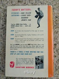 Strikeout Story - Signed By Bob Feller - 1947 Barnes, 1st Edition