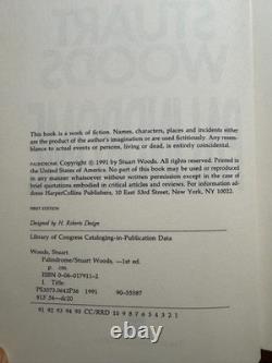 Stuart Woods PALINDROME (Signed First Edition) 1st Edition 1st Printing