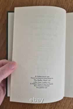 Super Rare! Graham Greene Signed May We Borrow Your Husband (1967, 1st Edition)