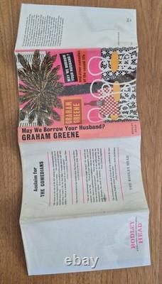 Super Rare! Graham Greene Signed May We Borrow Your Husband (1967, 1st Edition)