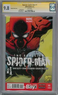 Superior Spider-man #1 Cgc 9.8 Variant 1100 Signature Series Signed Joe Quesada