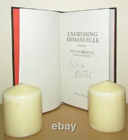 Sylvia Kristel Undressing Emmanuelle Signed 1st/1st (2007 First Ed DJ)