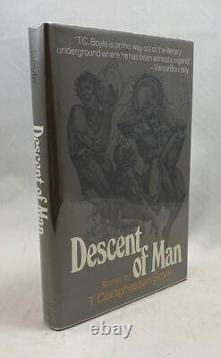 T Coraghessan BOYLE / Descent of Man Signed 1st Edition 1979