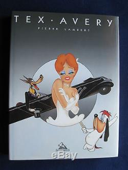 TEX AVERY Bio SIGNED by Author to DISNEY / MGM Animation Legend PRESTON BLAIR