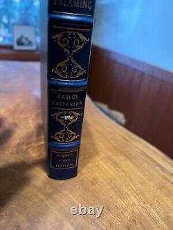 THE ART OF DREAMING Carlos Castaneda SIGNED 1st EDITION Easton Press