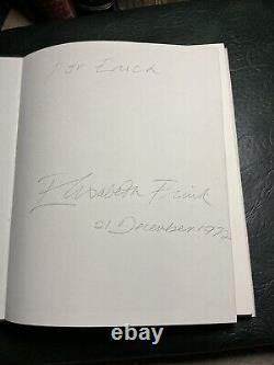 THE ART OF ELISABETH FRINK 1st EDITION SIGNED BY THE AUTHOR 21st December 1972