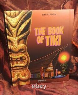 THE BOOK OF TIKI Sven Kirsten SIGNED 1st EDITION Padded Hardcover Taschen