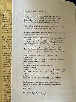 THE GHOSTS OF MEDGAR EVERS by WILLIE MORRIS (SIGNED, 1st Edition/1st Printing)